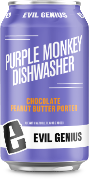 Evil Genius Purple Monkey Dishwasher