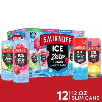 Smirnoff Ice Zero Red White And Berry